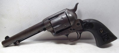 ANTIQUE DALLAS, TEXAS SHIPPED COLT S.A.A. REVOLVER from COLLECTING TEXAS – FACTORY LETTER – SHIPPED 1888 - .45 CAL. - Image 4 of 18