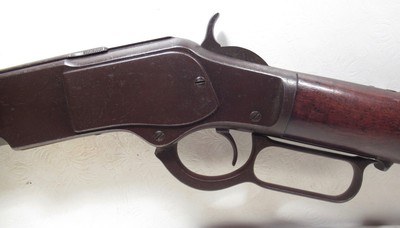 EARLY 3RD MODEL ANTIQUE WINCHESTER MODEL 1873 RIFLE in 44/40 CALIBER from COLLECTING TEXAS – MADE 1883 - Image 6 of 20