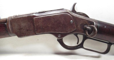 VERY SCARCE WINCHESTER MODEL 1873 SADDLE RING CARBINE from COLLECTING TEXAS – MADE 1879 - .32/20 CALIBER - Image 6 of 20