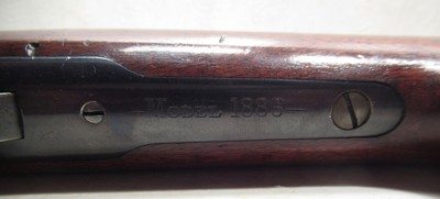VERY HIGH CONDITION 122 YEAR-OLD WINCHESTER MODEL 1886 RIFLE from COLLECTING TEXAS – FACTORY LETTER – 45/70 CALIBER - Image 13 of 20