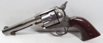COLT SINGLE ACTION ARMY U.S. CAVALRY REVOLVER from COLLECTING TEXAS – NEW YORK DEALER ALTERED – SHIPPED 1883 - Image 5 of 22