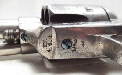 VERY INTERESTING COLT S.A.A. REVOLVER from COLLECTING TEXAS – HENRY NETTLETON INSPECTED – U.S. GOVT. SHIPPED in 1878 - Image 17 of 21