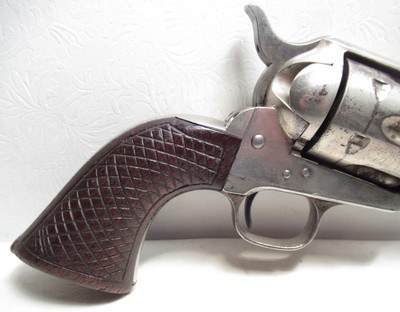 VERY INTERESTING COLT S.A.A. REVOLVER from COLLECTING TEXAS – HENRY NETTLETON INSPECTED – U.S. GOVT. SHIPPED in 1878 - Image 2 of 21