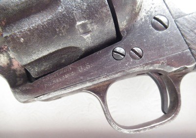 ANTIQUE COLT U.S. CAVALRY REVOLVER from COLLECTING TEXAS – SHIPPED 1874 – KOPEC LETTER INCLUDED – GUN FIGHTER’S BELLY-GUN - Image 4 of 19