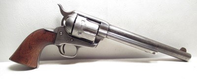 ANTIQUE COLT SINGLE ACTION ARMY U.S. CAVALRY REVOLVER from COLLECTING TEXAS – SHIPPED 1890 – FACTORY LETTER INCLUDED - Image 1 of 15