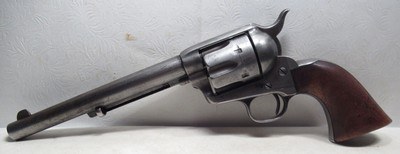 ANTIQUE COLT SINGLE ACTION ARMY U.S. CAVALRY REVOLVER from COLLECTING TEXAS – SHIPPED 1890 – FACTORY LETTER INCLUDED - Image 4 of 15