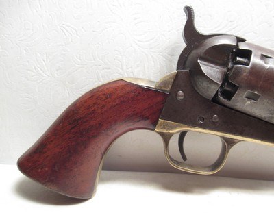 PAIR of IDENTIFIED and INSCRIBED COLT 1851 NAVY REVOLVERS from COLLECTING TEXAS – CAPT. of 1st INDIANA CAVALRY - Image 2 of 23
