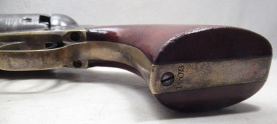 PAIR of IDENTIFIED and INSCRIBED COLT 1851 NAVY REVOLVERS from COLLECTING TEXAS – CAPT. of 1st INDIANA CAVALRY - Image 7 of 23