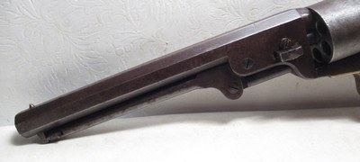 PAIR of IDENTIFIED and INSCRIBED COLT 1851 NAVY REVOLVERS from COLLECTING TEXAS – CAPT. of 1st INDIANA CAVALRY - Image 5 of 23