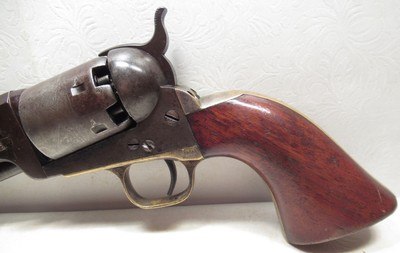 PAIR of IDENTIFIED and INSCRIBED COLT 1851 NAVY REVOLVERS from COLLECTING TEXAS – CAPT. of 1st INDIANA CAVALRY - Image 4 of 23