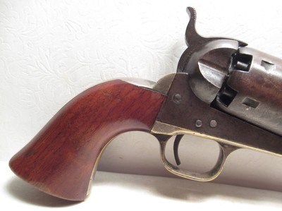 PAIR of IDENTIFIED and INSCRIBED COLT 1851 NAVY REVOLVERS from COLLECTING TEXAS – CAPT. of 1st INDIANA CAVALRY - Image 13 of 23
