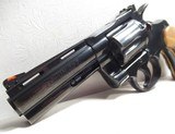 VERY NICE EARLY COLT PYTHON MODEL REVOLVER with EXCEPTIONAL JIG BONE GRIPS from COLLECTING TEXAS – MADE 1969 - Image 6 of 15