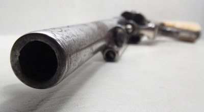ANTIQUE “SOFT” SHIPPED L.D. NIMSCHKE ENGRAVED COLT .45 S.A.A. REVOLVER from COLLECTING TEXAS – IVORY GRIPS – FACTORY LETTER - Image 16 of 17