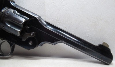 NICE ANTIQUE “WG” ARMY MODEL REVOLVER in 455/476 CALIBER from COLLECTING TEXAS - Image 9 of 20