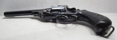 NICE ANTIQUE “WG” ARMY MODEL REVOLVER in 455/476 CALIBER from COLLECTING TEXAS - Image 14 of 20