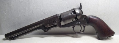 ANTIQUE COLT 1851 NAVY REVOLVER from COLLECTING TEXAS – MADE 1856 – “U S N” MARKED - Image 1 of 17