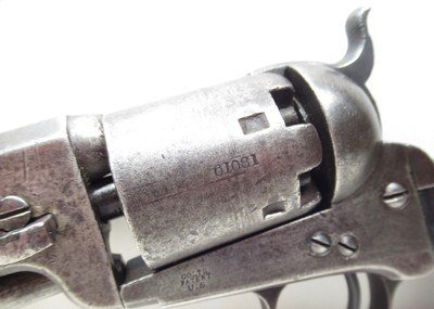 ANTIQUE COLT 1851 NAVY REVOLVER from COLLECTING TEXAS – MADE 1856 – “U S N” MARKED - Image 5 of 17