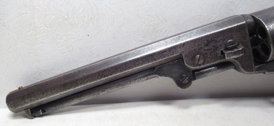 ANTIQUE COLT 1851 NAVY REVOLVER from COLLECTING TEXAS – MADE 1856 – “U S N” MARKED - Image 4 of 17