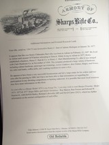 ULTRA RARE SHARPS MODEL 1874 NEW LONG RIFLE #3 from COLLECTING TEXAS – SHIPPED 1877 - Image 22 of 23