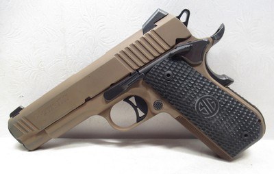 SIG SAUER 1911 FTCA – SCORPION MODEL .45 AUTO PISTOL from COLLECTING TEXAS – ORIGINAL BOX with PAPERS - Image 2 of 17