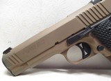 SIG SAUER 1911 FTCA – SCORPION MODEL .45 AUTO PISTOL from COLLECTING TEXAS – ORIGINAL BOX with PAPERS - Image 4 of 17