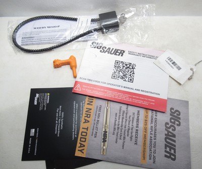 SIG SAUER 1911 FTCA – SCORPION MODEL .45 AUTO PISTOL from COLLECTING TEXAS – ORIGINAL BOX with PAPERS - Image 16 of 17