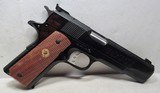COLT GOLD CUP NATIONAL MATCH .45 AUTO PISTOL from COLLECTING TEXAS – MADE 1975 – NEW in ORIGINAL BOX w/PAPERS - Image 4 of 15