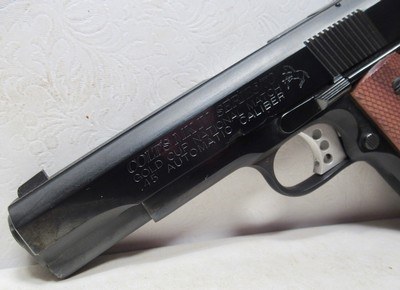 COLT GOLD CUP NATIONAL MATCH .45 AUTO PISTOL from COLLECTING TEXAS – MADE 1975 – NEW in ORIGINAL BOX w/PAPERS - Image 3 of 15