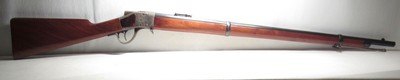 ANTIQUE SHARPS MODEL 1878 BORCHARDT OFFICER’S RIFLE in 45-70 CALIBER from COLLECTING TEXAS – RARE – ONLY 1 of 48 MADE – FACTORY LETTER - Image 1 of 23