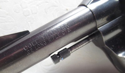 RARE .22 CALIBER COLT TROOPER MODEL REVOLVER from COLLECTING TEXAS – MADE 1968 - Image 4 of 17