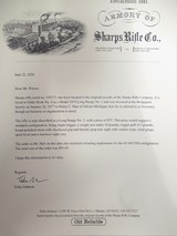 ULTRA RARE SHARPS MODEL 1874 NEW LONG RIFLE #3 from COLLECTING TEXAS – SHIPPED 1877 - Image 21 of 23