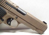 SIG SAUER 1911 FTCA – SCORPION MODEL .45 AUTO PISTOL from COLLECTING TEXAS – ORIGINAL BOX with PAPERS - Image 7 of 17