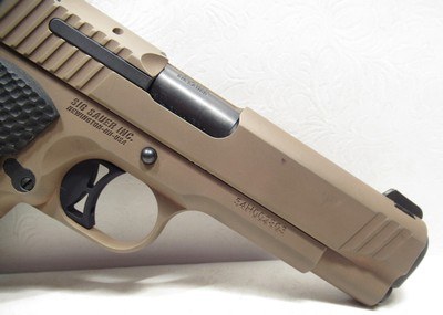 SIG SAUER 1911 FTCA – SCORPION MODEL .45 AUTO PISTOL from COLLECTING TEXAS – ORIGINAL BOX with PAPERS - Image 7 of 17