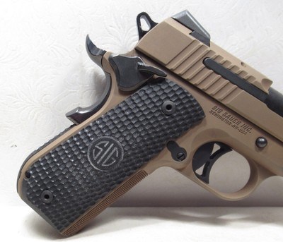 SIG SAUER 1911 FTCA – SCORPION MODEL .45 AUTO PISTOL from COLLECTING TEXAS – ORIGINAL BOX with PAPERS - Image 6 of 17