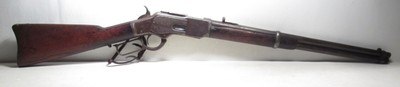 RARE WINCHESTER MODEL 1873 CARBINE with REPUBLIC of MEXICO MARKINGS from COLLECTING TEXAS – MADE 1883 - Image 1 of 20