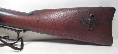 RARE WINCHESTER MODEL 1873 CARBINE with REPUBLIC of MEXICO MARKINGS from COLLECTING TEXAS – MADE 1883 - Image 6 of 20