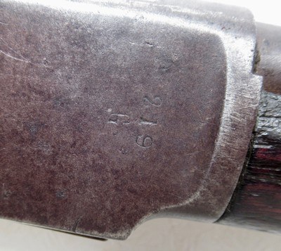 RARE WINCHESTER MODEL 1873 CARBINE with REPUBLIC of MEXICO MARKINGS from COLLECTING TEXAS – MADE 1883 - Image 4 of 20