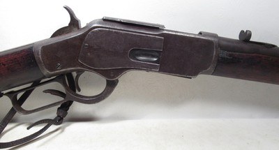 RARE WINCHESTER MODEL 1873 CARBINE with REPUBLIC of MEXICO MARKINGS from COLLECTING TEXAS – MADE 1883 - Image 3 of 20