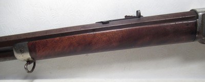 RARE SPECIAL FEATURED WINCHESTER MODEL 1873 RIFLE from COLLECTING TEXAS – FACTORY LETTER – SHIPPED 1879 - Image 7 of 20