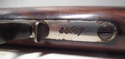 RARE SPECIAL FEATURED WINCHESTER MODEL 1873 RIFLE from COLLECTING TEXAS – FACTORY LETTER – SHIPPED 1879 - Image 17 of 20