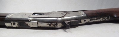 RARE SPECIAL FEATURED WINCHESTER MODEL 1873 RIFLE from COLLECTING TEXAS – FACTORY LETTER – SHIPPED 1879 - Image 11 of 20