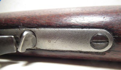 UNUSUAL ANTIQUE WINCHESTER MODEL 1873 SHORT RIFLE from COLLECTING TEXAS – MADE 1883 - Image 20 of 23