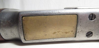 UNUSUAL ANTIQUE WINCHESTER MODEL 1873 SHORT RIFLE from COLLECTING TEXAS – MADE 1883 - Image 19 of 23