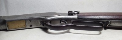 UNUSUAL ANTIQUE WINCHESTER MODEL 1873 SHORT RIFLE from COLLECTING TEXAS – MADE 1883 - Image 18 of 23