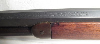 UNUSUAL ANTIQUE WINCHESTER MODEL 1873 SHORT RIFLE from COLLECTING TEXAS – MADE 1883 - Image 10 of 23