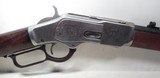 UNUSUAL ANTIQUE WINCHESTER MODEL 1873 SHORT RIFLE from COLLECTING TEXAS – MADE 1883 - Image 3 of 23