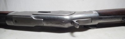 UNUSUAL ANTIQUE WINCHESTER MODEL 1873 SHORT RIFLE from COLLECTING TEXAS – MADE 1883 - Image 14 of 23