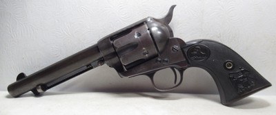 COLT SINGLE ACTION ARMY REVOLVER in 44-40 CALIBER from COLLECTING TEXAS – ETCH PANEL – 5 1/2” BARREL – MADE 1890 - Image 4 of 17