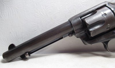 COLT SINGLE ACTION ARMY REVOLVER in 44-40 CALIBER from COLLECTING TEXAS – ETCH PANEL – 5 1/2” BARREL – MADE 1890 - Image 7 of 17