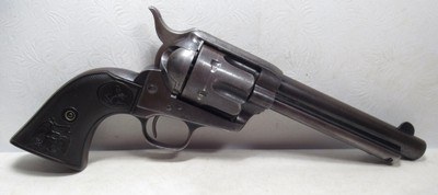 COLT SINGLE ACTION ARMY REVOLVER in 44-40 CALIBER from COLLECTING TEXAS – ETCH PANEL – 5 1/2” BARREL – MADE 1890 - Image 1 of 17